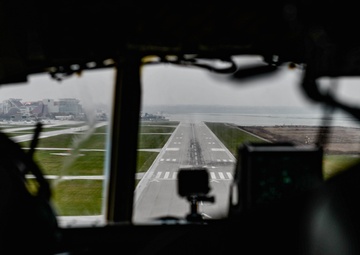 910th Herc performs flyover for Cleveland Browns game