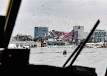 Cleveland Browns flyover