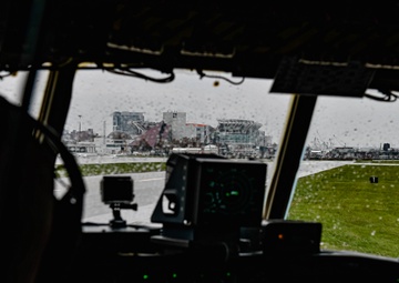 910th Herc performs flyover for Cleveland Browns game