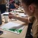 USS Carl Vinson (CVN 70) Conducts Holiday Paint Night and Art Show