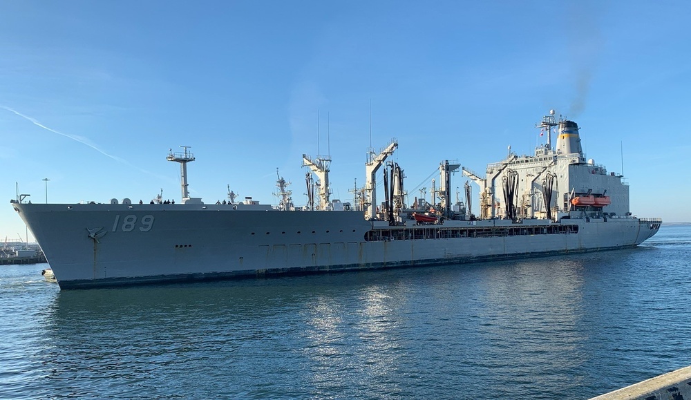 USNS John Lenthall Returns Home in Time for the Holiday Season