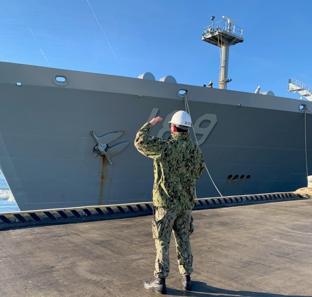 USNS John Lenthall Returns to Naval Station Norfolk from a Five-month Deployment