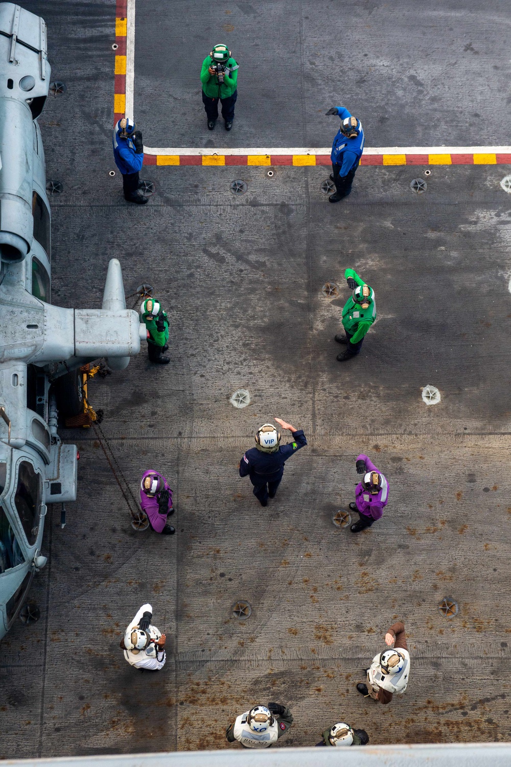 The Harry S. Truman Carrier Strike Group is on a scheduled deployment in the U.S. Sixth Fleet area of operations in support of naval operations to maintain maritime stability and security.