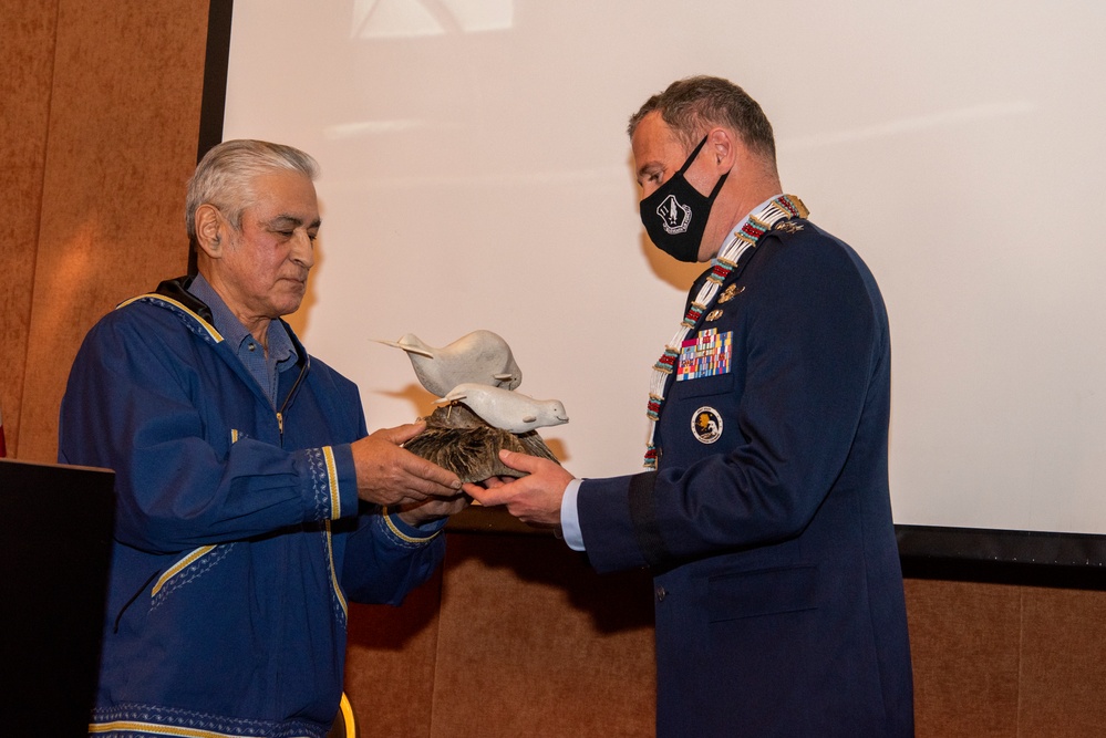 ANR, ALCOM, 11AF commander honored with Alaska Native Honoring Ceremony