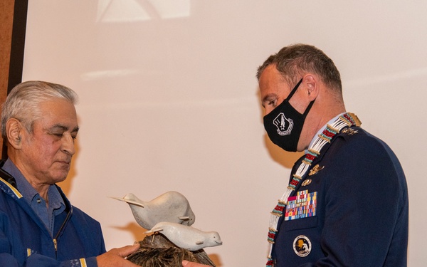 ANR, ALCOM, 11AF commander honored with Alaska Native Honoring Ceremony
