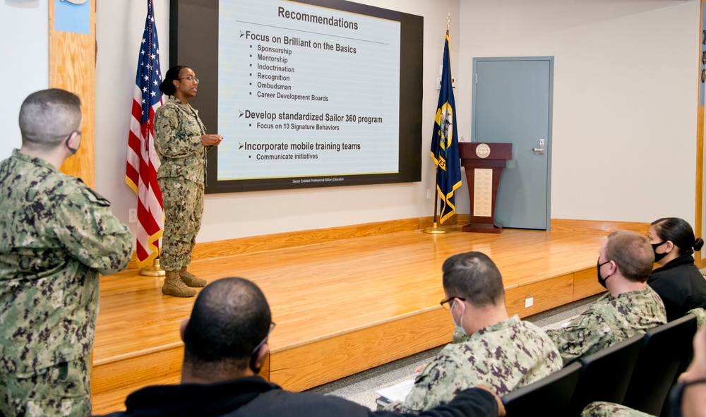 SEA Students Present Capstone Briefs