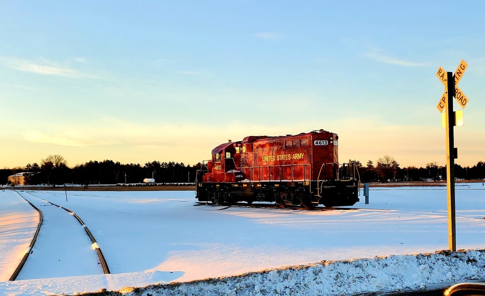 Locomotive at Fort McCoy