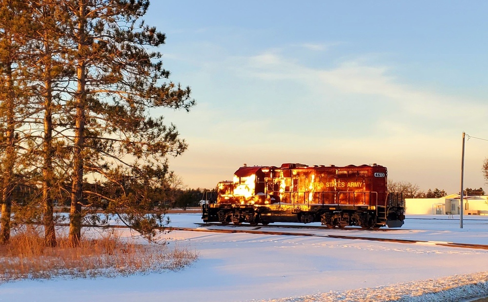 Locomotive at Fort McCoy