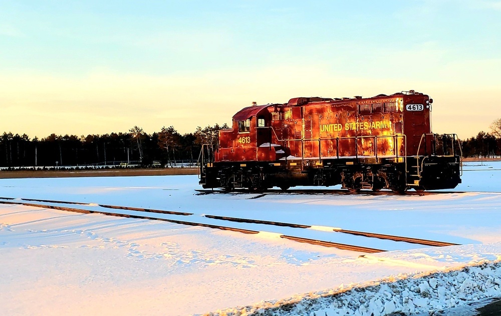 Locomotive at Fort McCoy