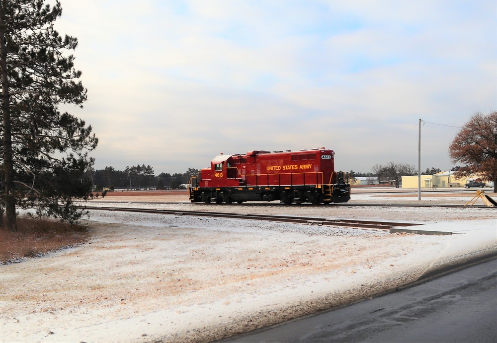 Locomotive at Fort McCoy