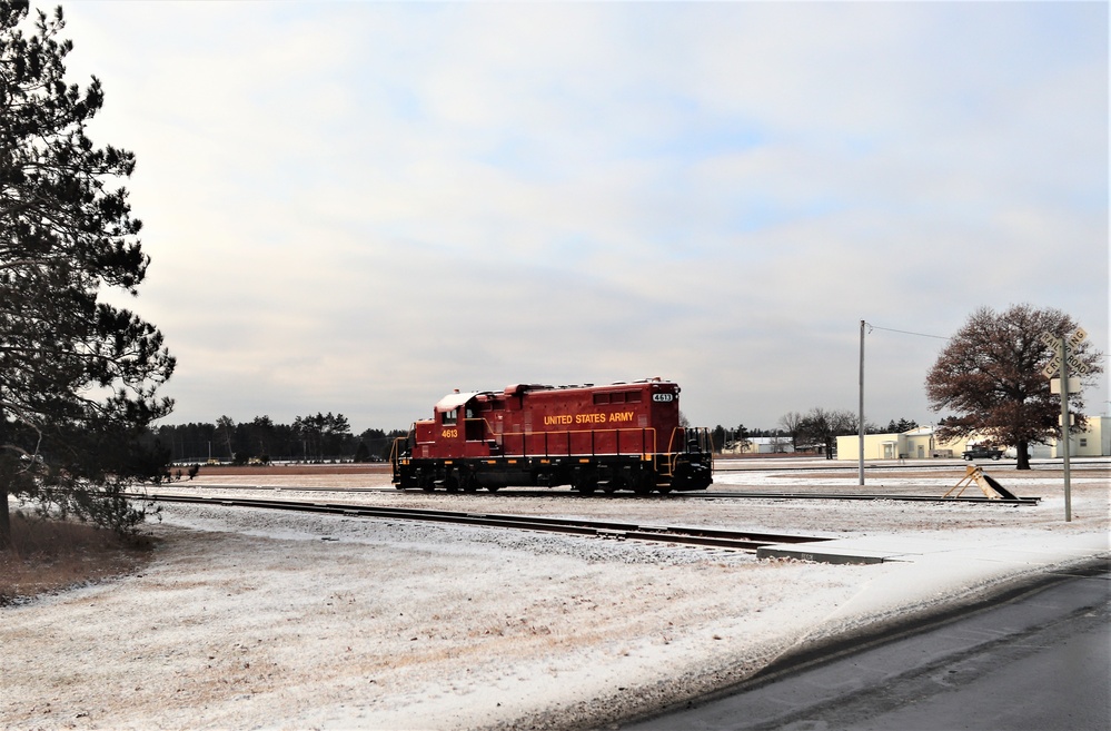 Locomotive at Fort McCoy