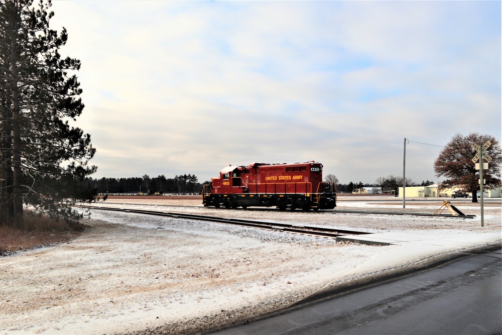 Locomotive at Fort McCoy