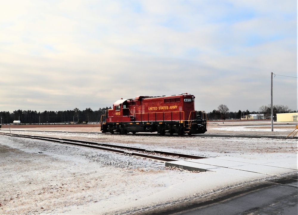 Locomotive at Fort McCoy