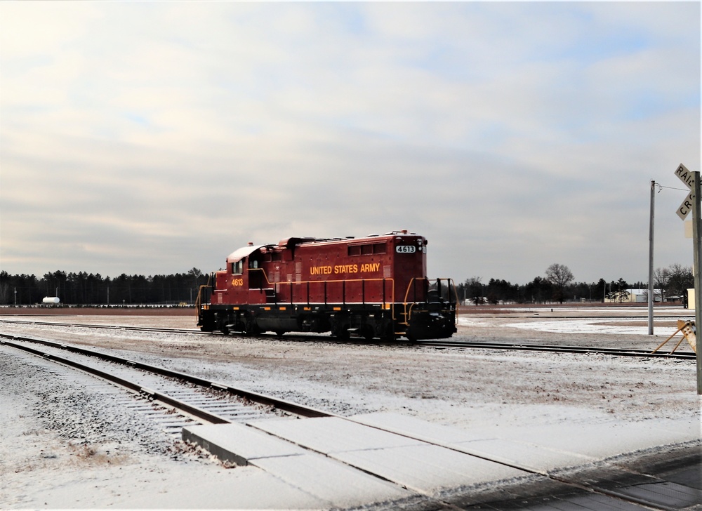 Locomotive at Fort McCoy