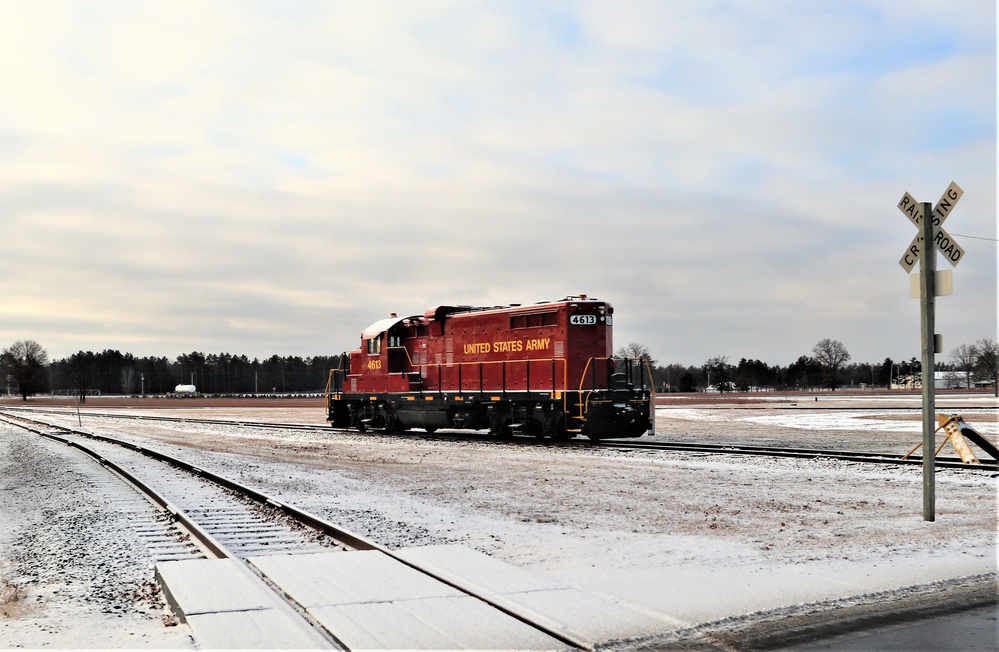 Locomotive at Fort McCoy