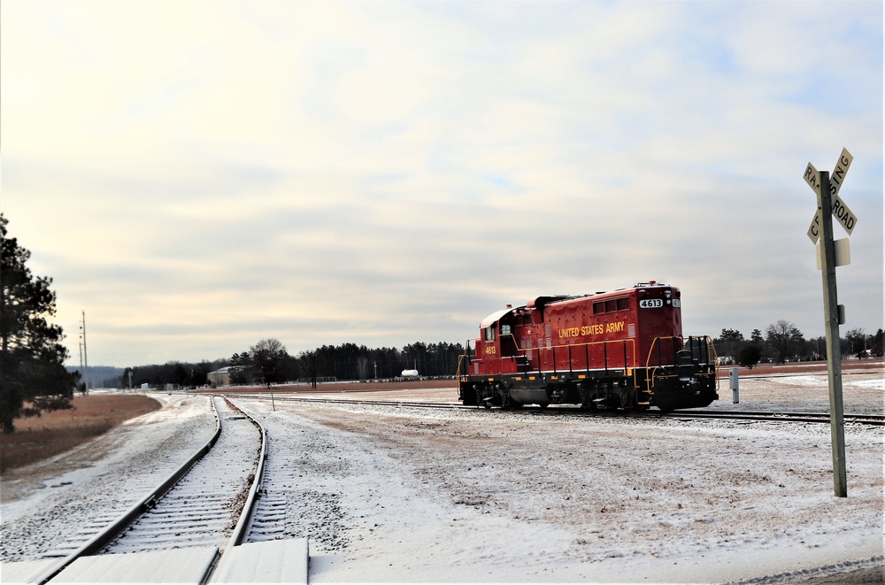 Locomotive at Fort McCoy