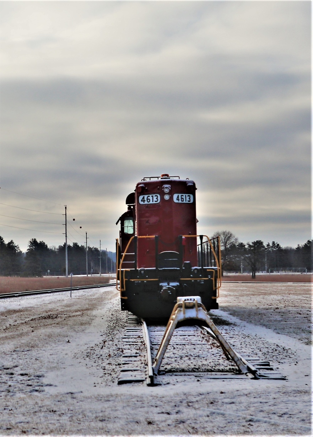 Locomotive at Fort McCoy