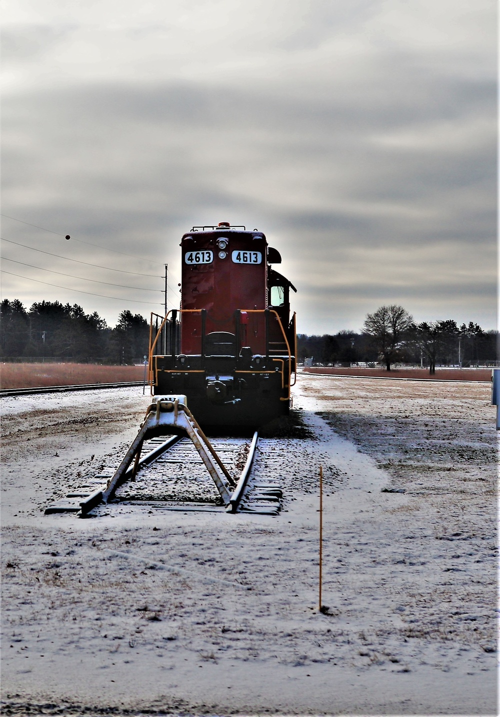 Locomotive at Fort McCoy