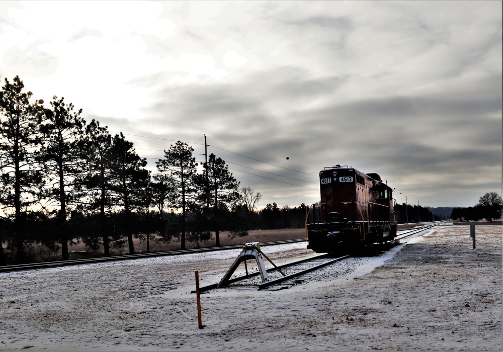 Locomotive at Fort McCoy