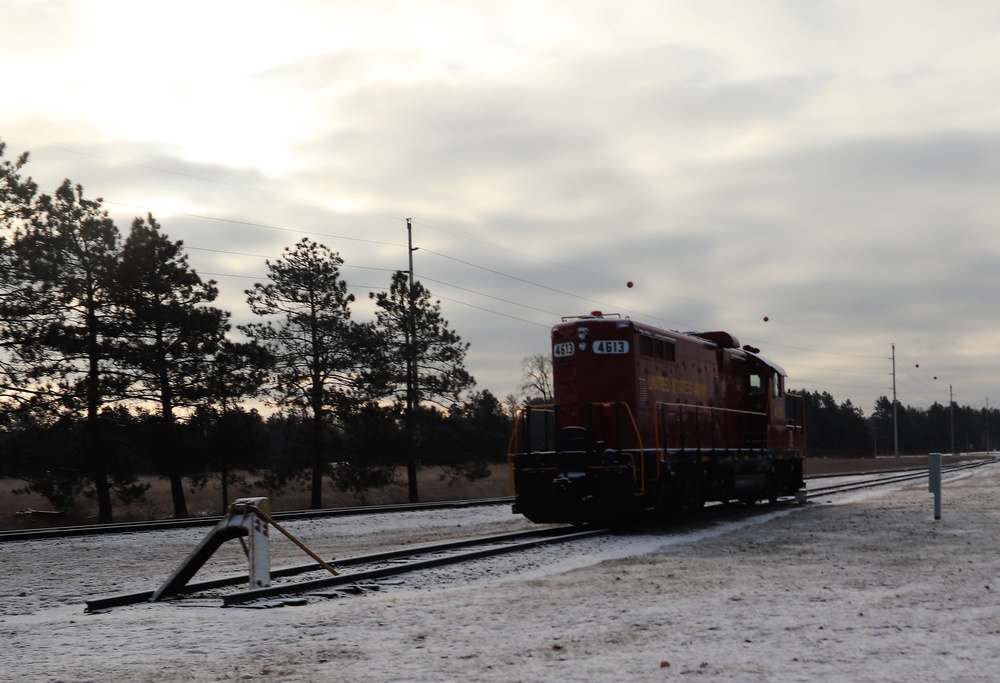 Locomotive at Fort McCoy