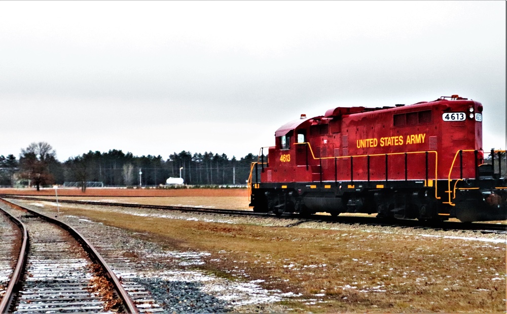 Locomotive at Fort McCoy