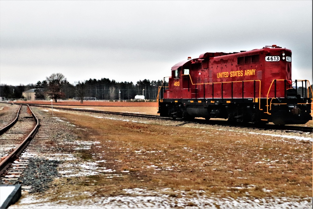 Locomotive at Fort McCoy