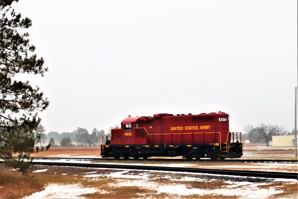 Locomotive at Fort McCoy