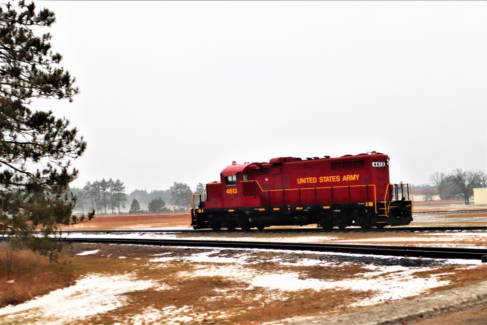 Locomotive at Fort McCoy