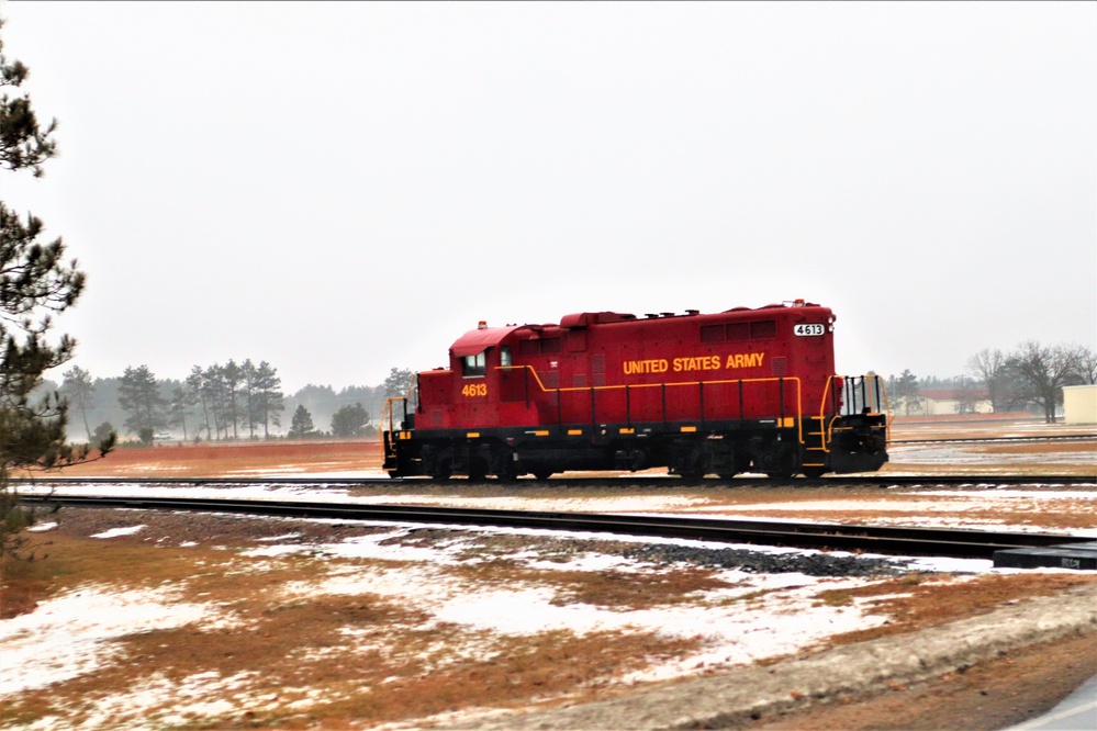 Locomotive at Fort McCoy