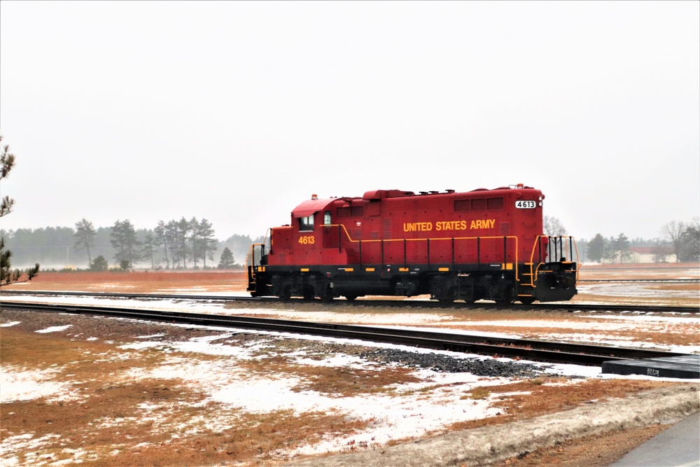 Locomotive at Fort McCoy