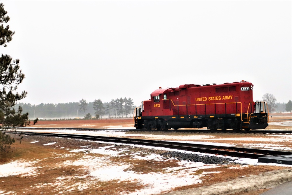 Locomotive at Fort McCoy