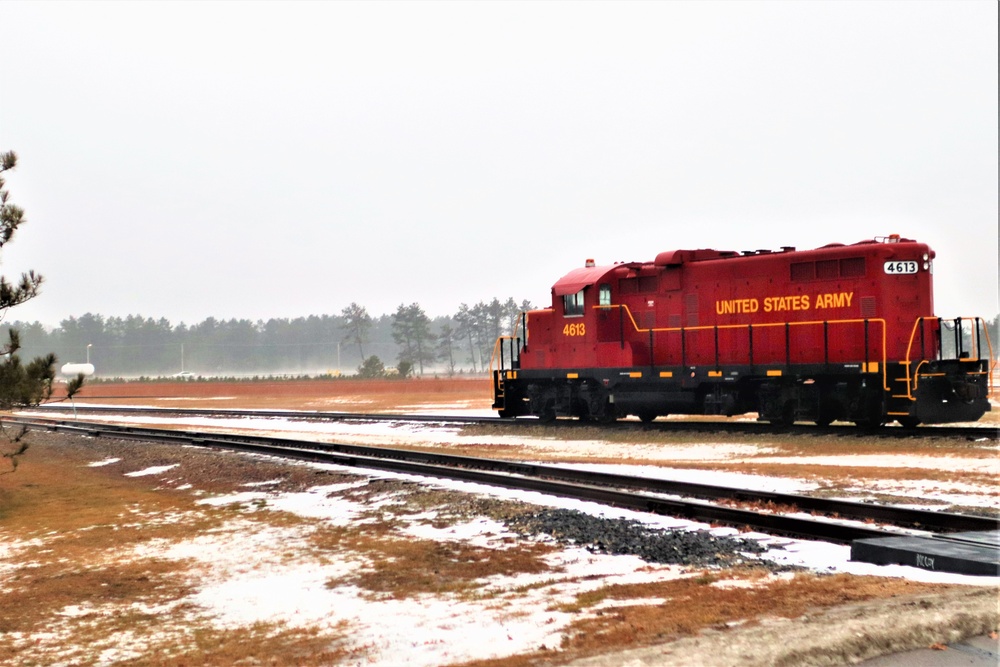 Locomotive at Fort McCoy