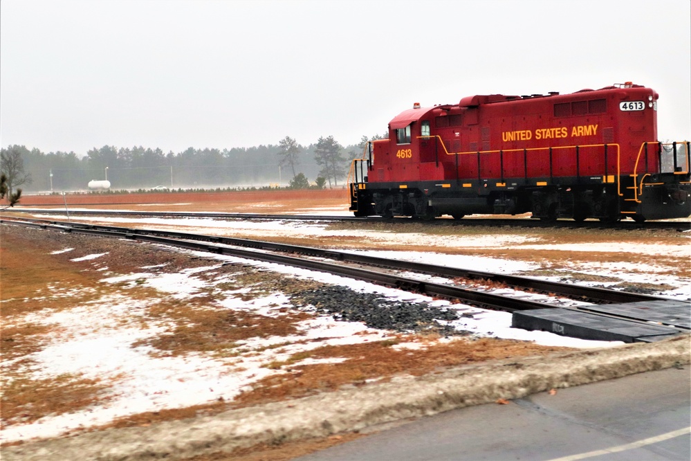 Locomotive at Fort McCoy