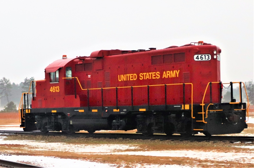 Locomotive at Fort McCoy