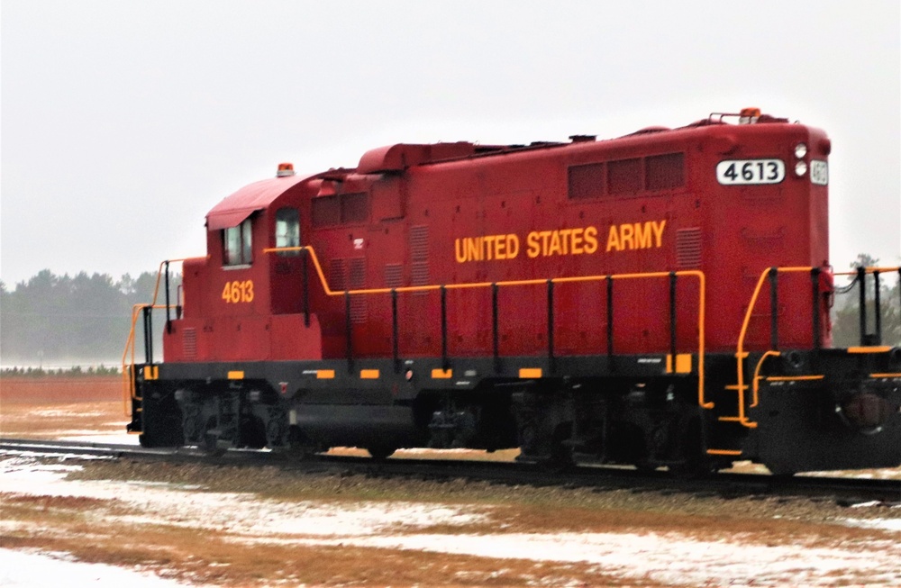 Locomotive at Fort McCoy