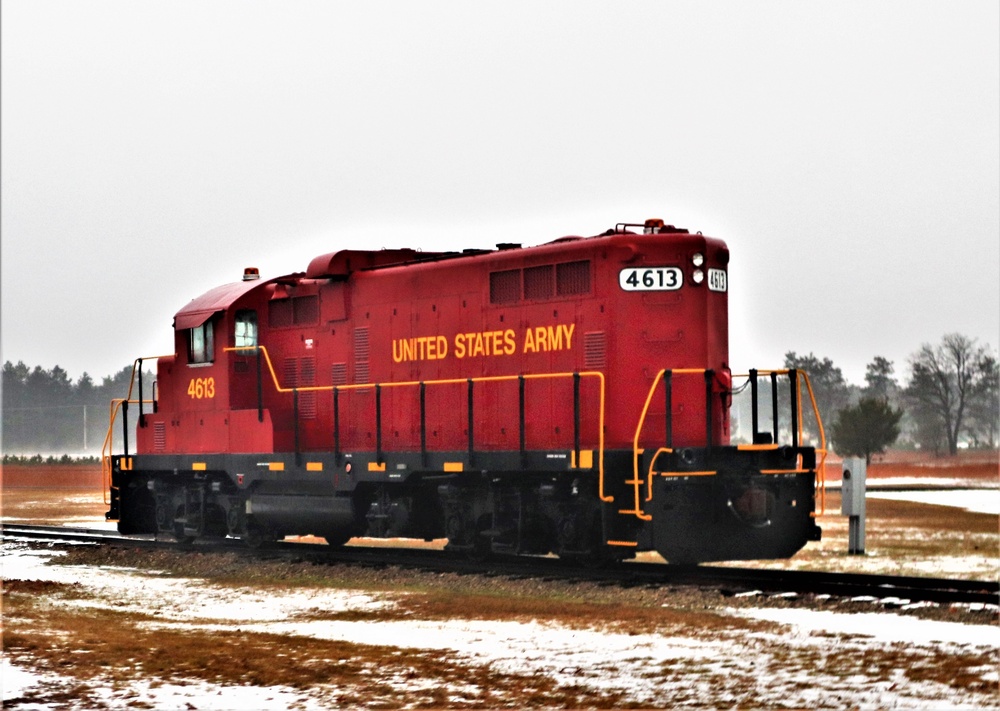 Locomotive at Fort McCoy