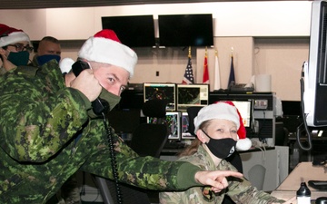 NY Air Guardsmen Tracking Santa as part of NORAD