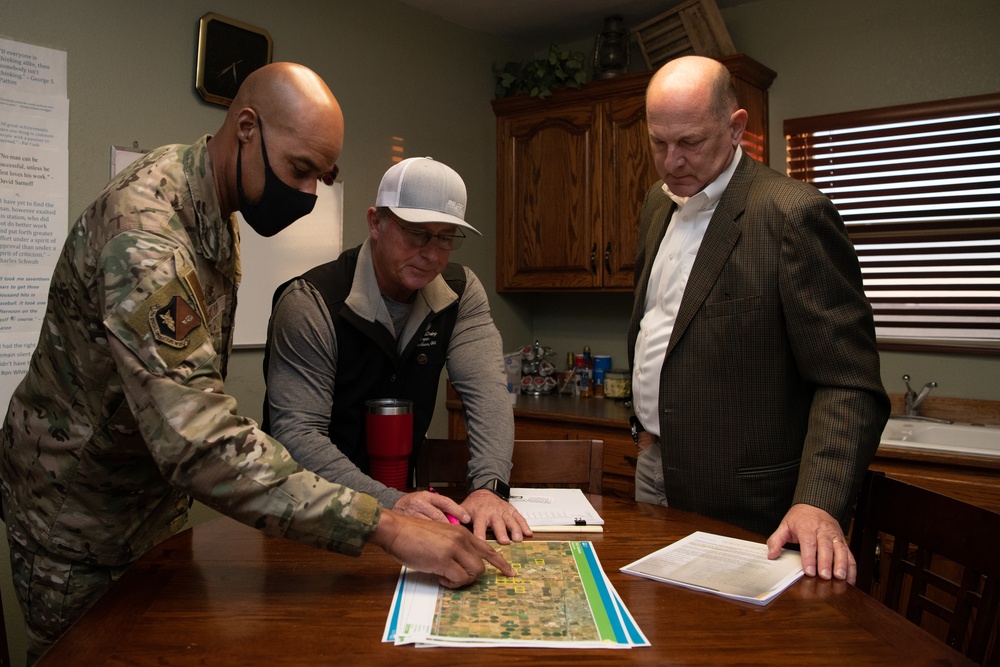 27 SOW commander visits PFAS-affected dairies near Cannon AFB, seeking better understanding from owners