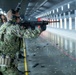 Special Warfare Boat Operator candidates practice small arms marksmanship