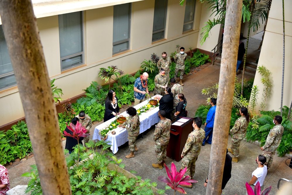 Blessing of the Hands Ceremony at the 15th Medical Group