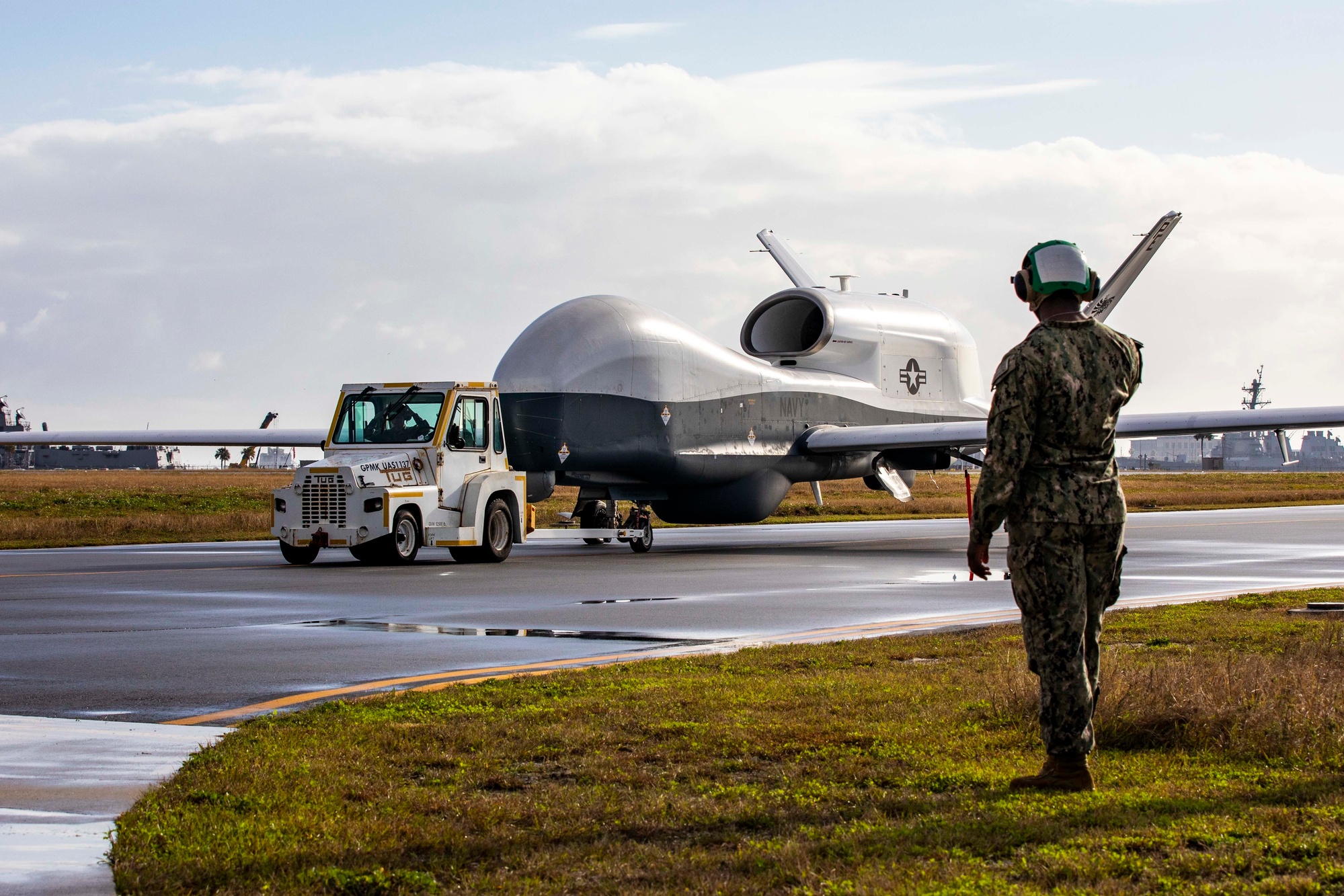 Dvids - Images - Mq-4C Triton Arrives To Ns Mayport [Image 6 Of 8]