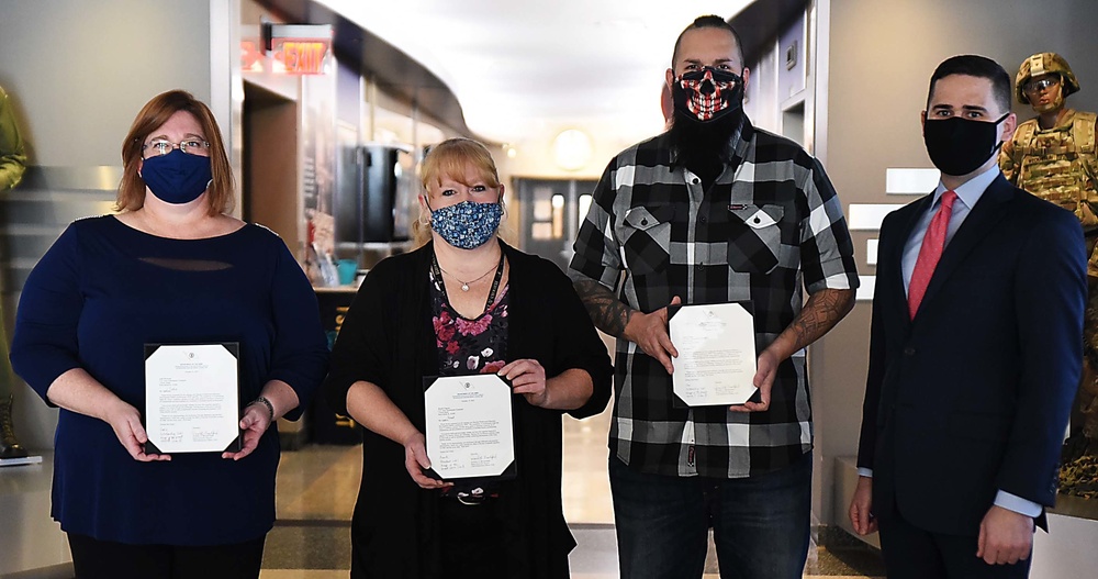 5 ASC security specialists achieve certifications for educational development in career field