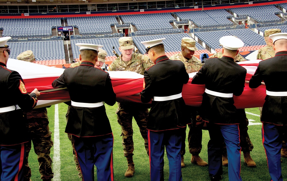 DVIDS - News - Veterans Day: Broncos honor military with Salute to Service