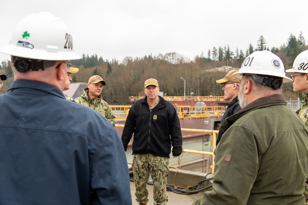 Commander, Naval Submarine Forces, visits TRF Bangor