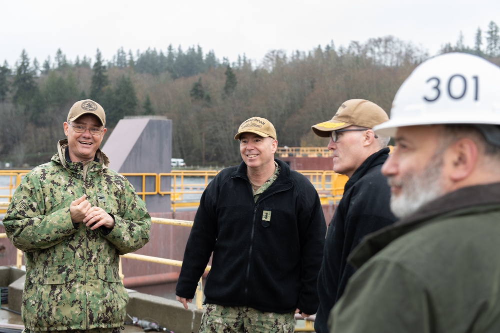 Commander, Naval Submarine Forces, visits TRF Bangor