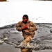 Marines jump in for cold-water immersion training during CWOC ops at Fort McCoy