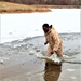 Marines jump in for cold-water immersion training during CWOC ops at Fort McCoy