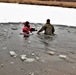 Marines jump in for cold-water immersion training during CWOC ops at Fort McCoy