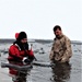 Marines jump in for cold-water immersion training during CWOC ops at Fort McCoy