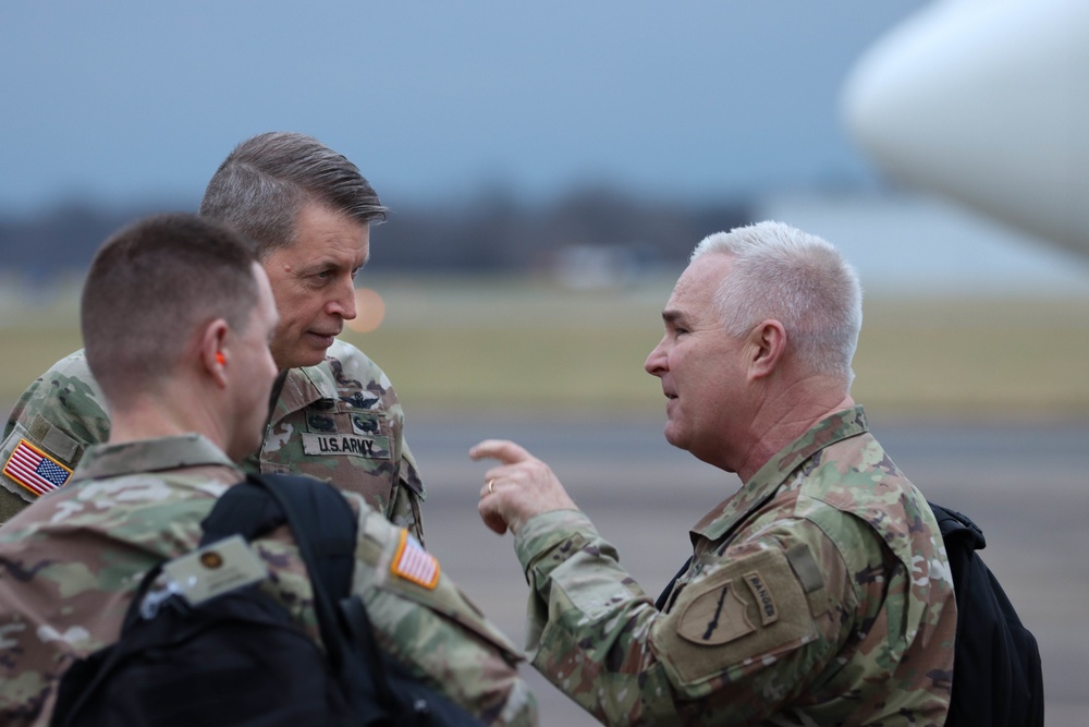 General Hokanson and Major General Lamberton visit Mayfield, Kentucky